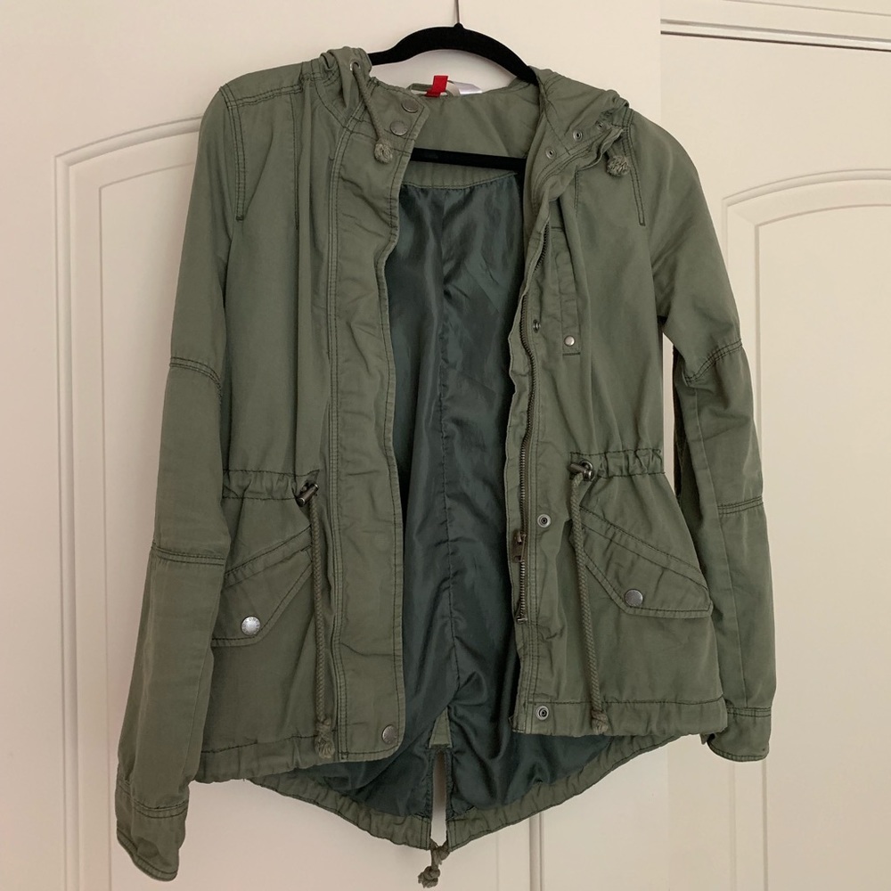 Divided Green Jacket